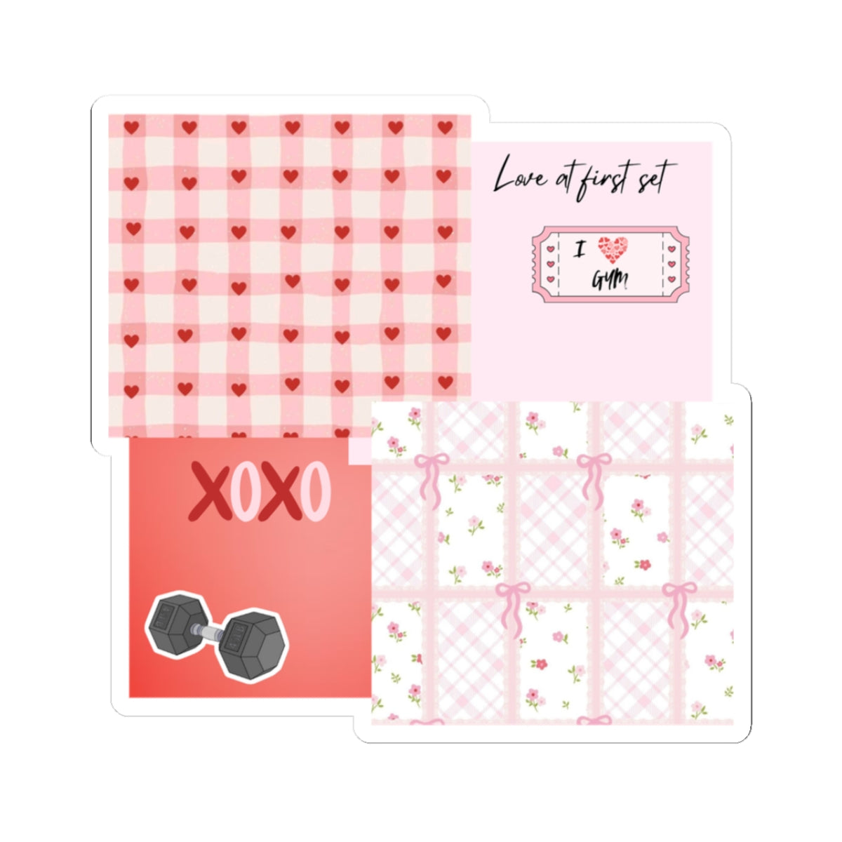 Valentines Gym Sticker